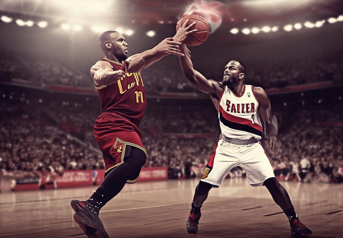 2015年NBA经典对决：骑士VS开拓者激情碰撞回顾(图1)